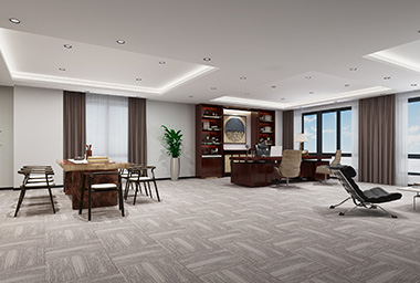 富阳档案管理公司办公室装修设计_案例效果图