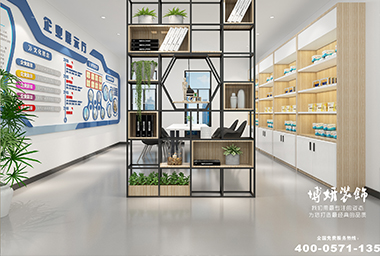 富阳进出口公司办公室装修设计_案例效果图