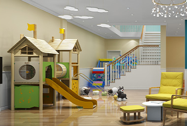 富阳早教机构装修设计_案例效果图