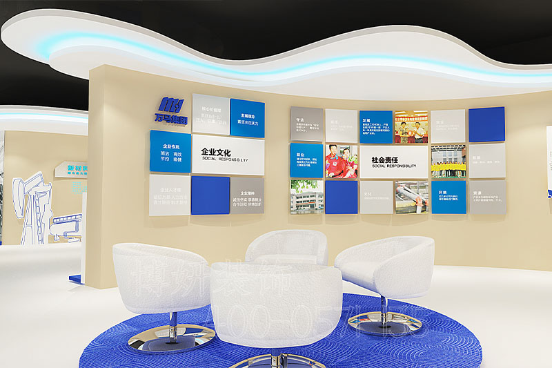 杭州企业展厅装修公司,杭州展厅装修设计效果,杭州展厅装修设计样式